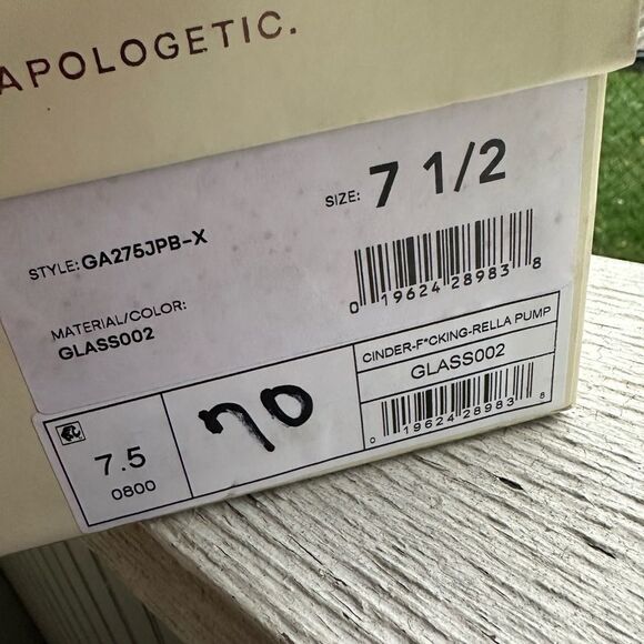 NIB Good American Cinder-Rella Pumps Size 7.5 & 8 - Picture 5 of 10